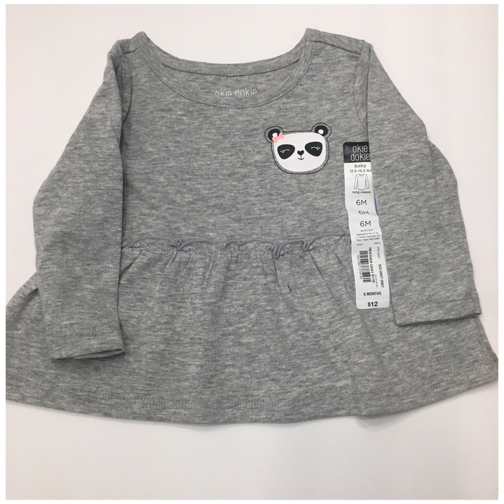 3/$20 💞Panda shirt
